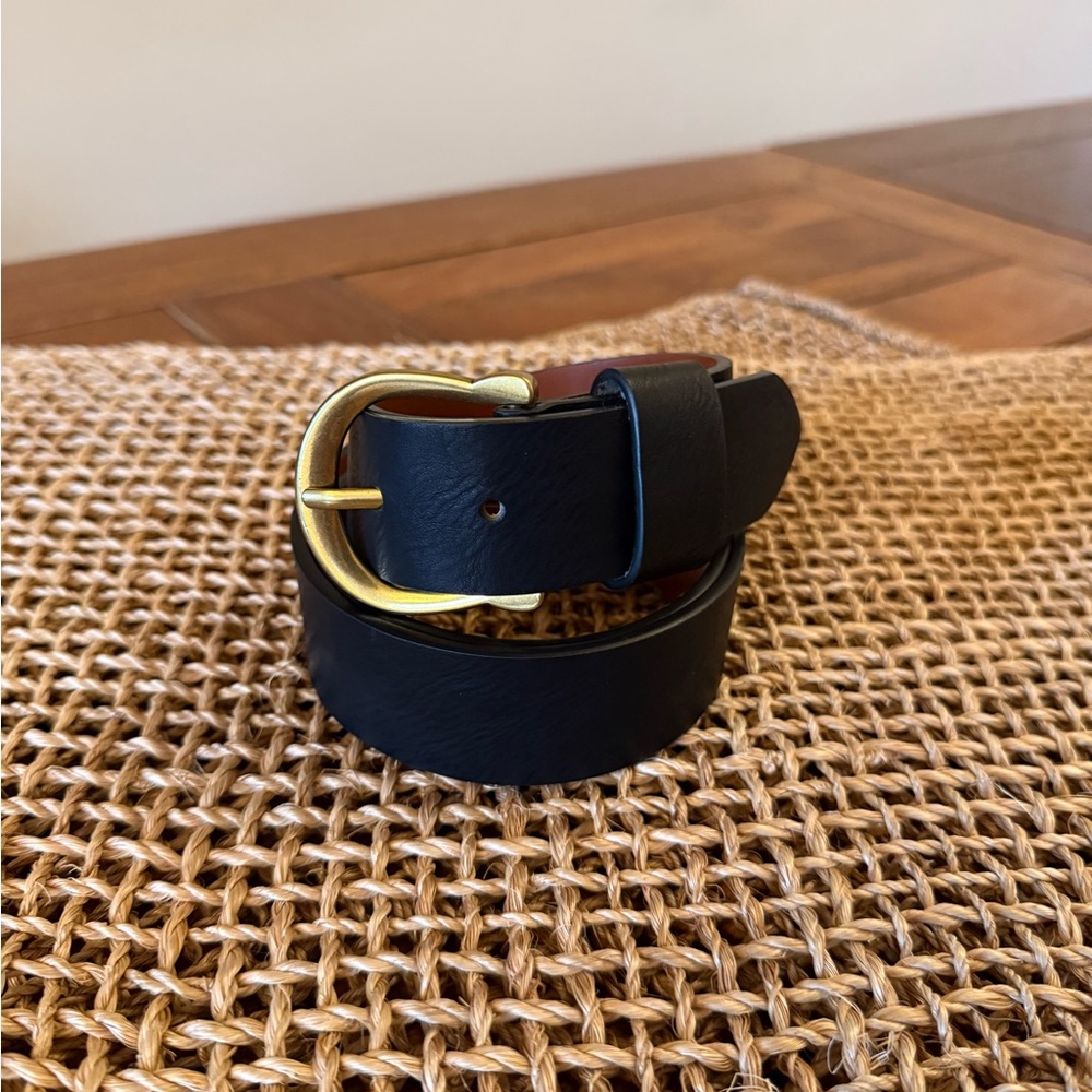 Target Black Belt with Gold Buckle